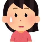 悩む人
