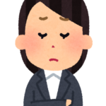 悩む人